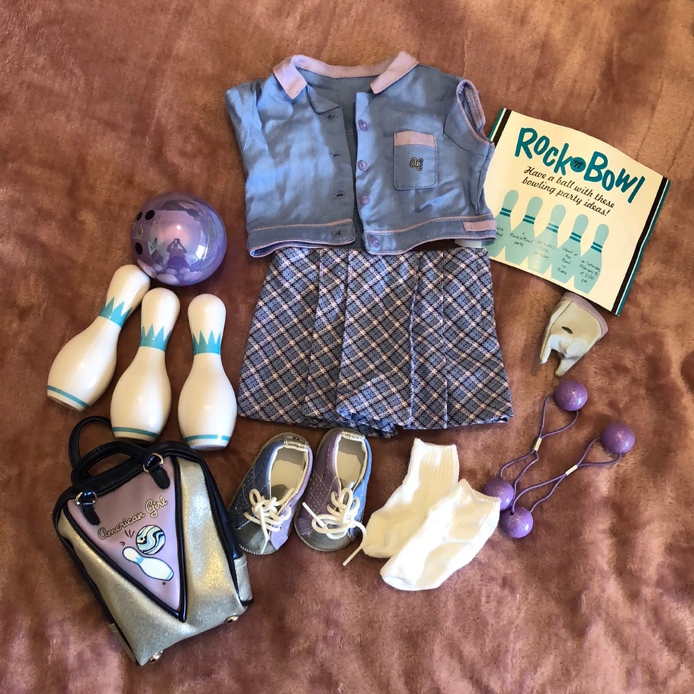 American Girl Doll Bowling Outfit